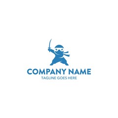 Fototapeta premium Ninja Mascot Logo