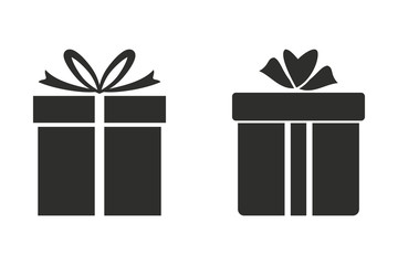 Gift Box - vector icon.