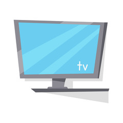 Fototapeta premium LCD TV Monitor with Blank Screen.
