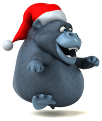Fun gorilla - 3D Illustration
