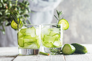 detox cucumber water