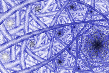 Fractal art background for creative design. Abstract fractal. De