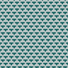 Repeating knitted seamless pattern