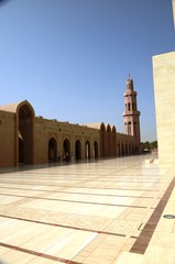 Oman : Grande Mosqu&eacute;e du Sultan Qaboos &agrave; Mascate
