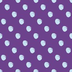 Seamless colorful pattern with circles