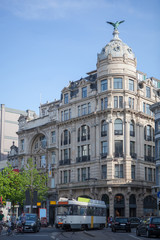 Old building in the city of Antwerp