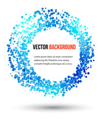  abstract water and circle.