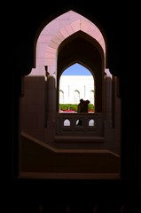 Fototapeta premium Oman : Grande Mosquée du Sultan Qaboos à Mascate