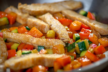 Healthy Roasted Chicken and Veggies