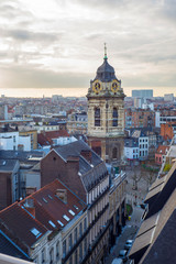 Obraz premium Cityscape of Brussels.