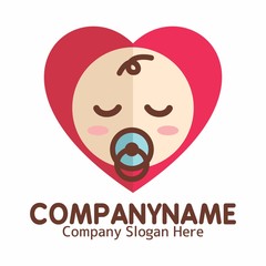 Baby Shop logo icon vector template