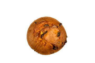 Cupcake isolated on white