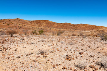 rocky landscape, Namibia