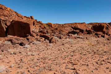 rocky landscape, Namibia