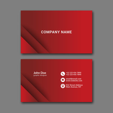 Business Card Template.