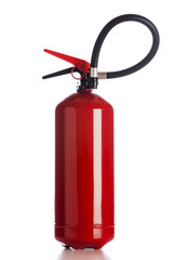 Fire extinguisher isolated on white background
