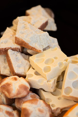 Sandwiches and cheese Emmental