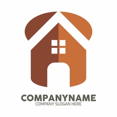 Bed & Breakfast logo icon vector template