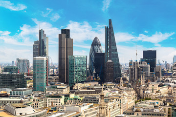 Panoramic view of London