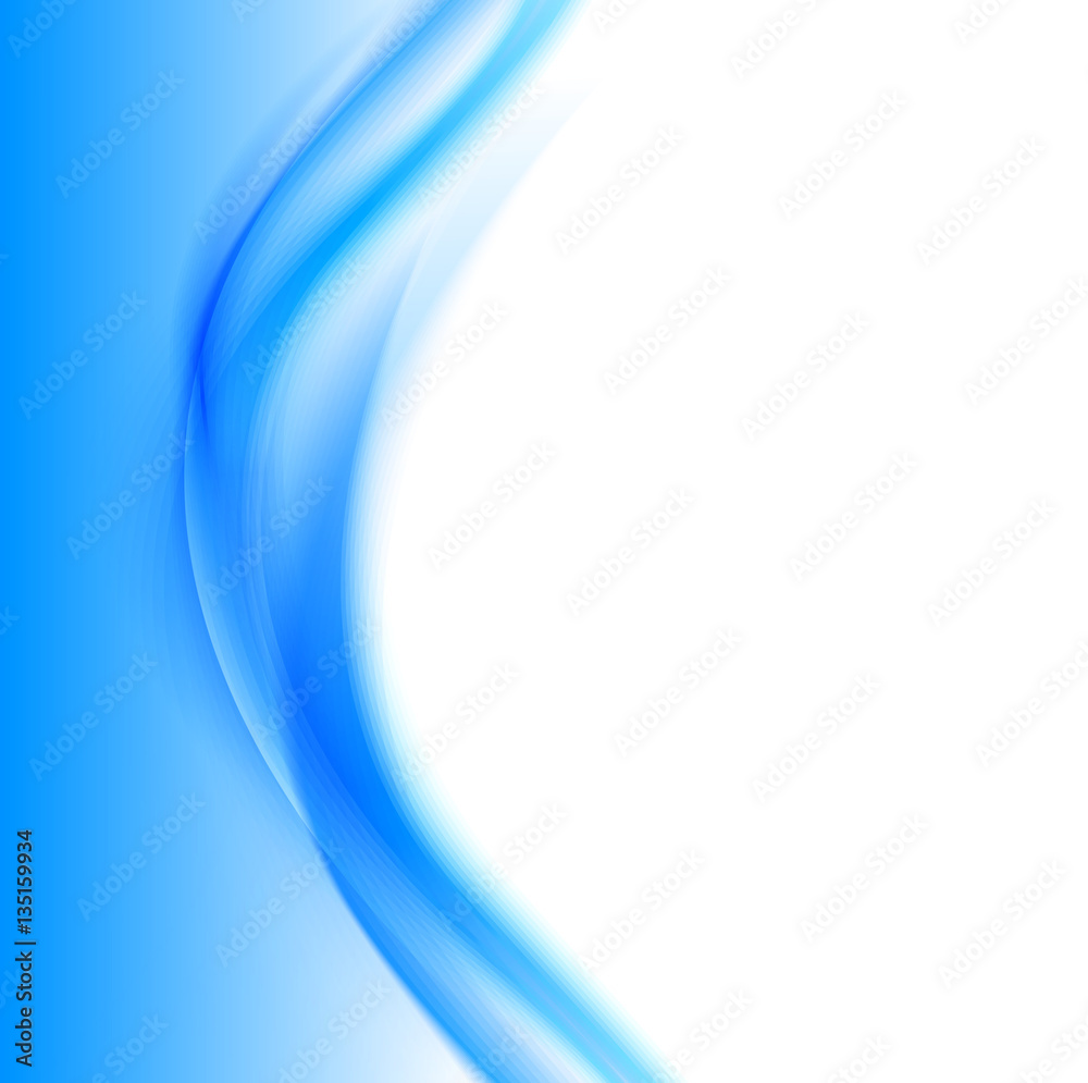 Poster Abstract soft wavy design background