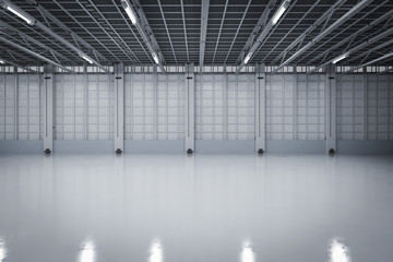 empty factory interior
