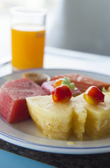 Fruit on a plate