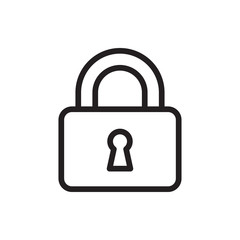 lock icon illustration
