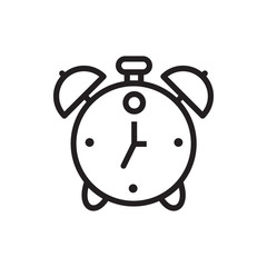 alarm icon illustration