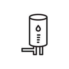geyser icon illustration