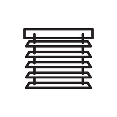 window shutter icon illustration