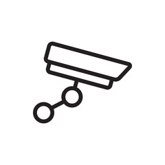 security camera icon illustration