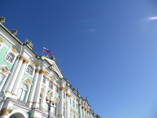 Fototapeta na wymiar Russia, Ermitage, Sky, SPb 