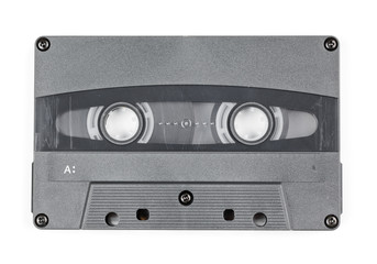 Fototapeta premium Vintage audio cassette isolated