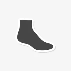 Deurstickers Socks icon vector © sljubisa