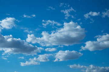 Blue sky and clouds