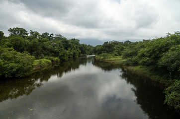 Fototapeta na wymiar Aerial View of Tropical Rainforest
