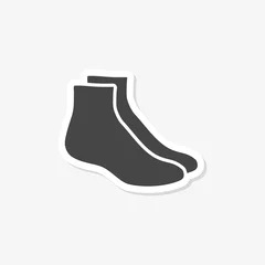 Rolgordijnen Socks icon - vector Illustration © sljubisa
