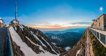 Sunrise on Pic du Midi, France