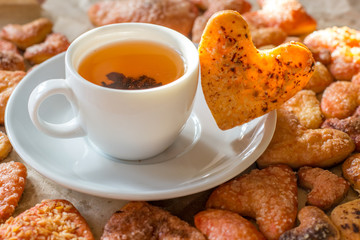 appetizing hearts by Valentine's Day