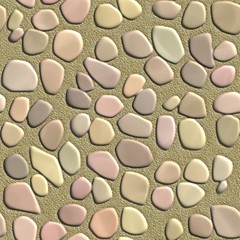 Ground texture generated. Seamless pattern.