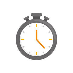Isolated timer clock icon vector illustration graphic design