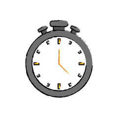Isolated timer clock icon vector illustration graphic design