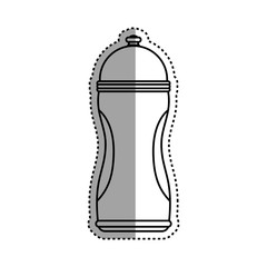 Thermo sport bottle icon vector illustration graphic design