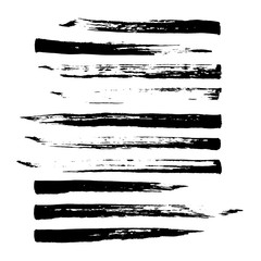 Vector sketch brush strokes
