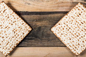 Fototapeta premium Jewish matza on Passover