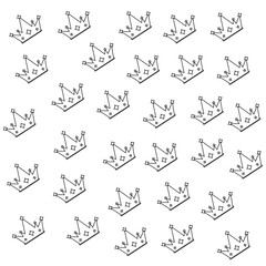 Crown royal symbol icon vector illustration graphic design