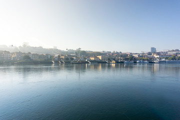 Fototapeta premium old town of Porto and river, Portugal, Europe