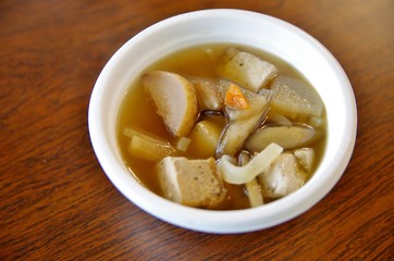 伝統的な日本の汁物