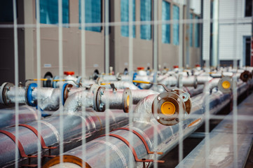 Gas pipes