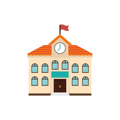 University building symbol icon vector illustration graphic design